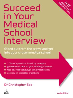 cover image of Succeed in Your Medical School Interview